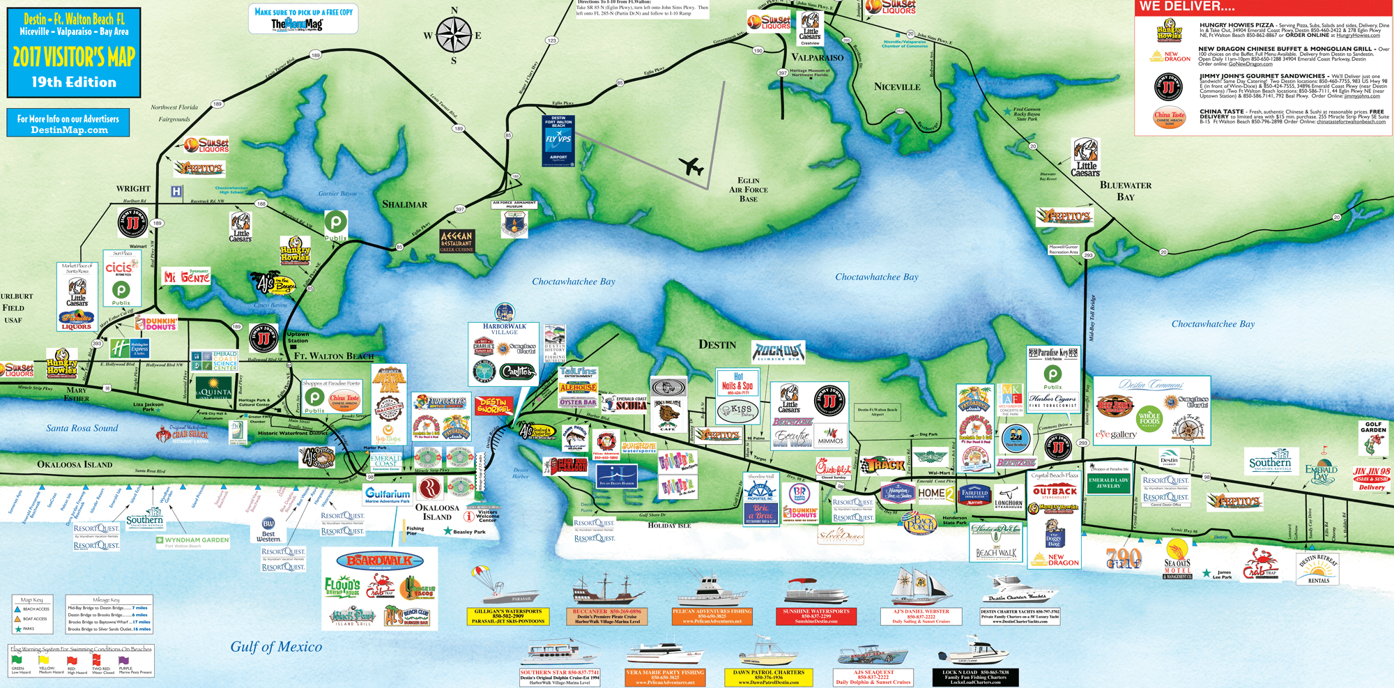 Add Your Business – Destin Visitor&amp;#039;S Guide with regard to Tourist Map of Destin Florida