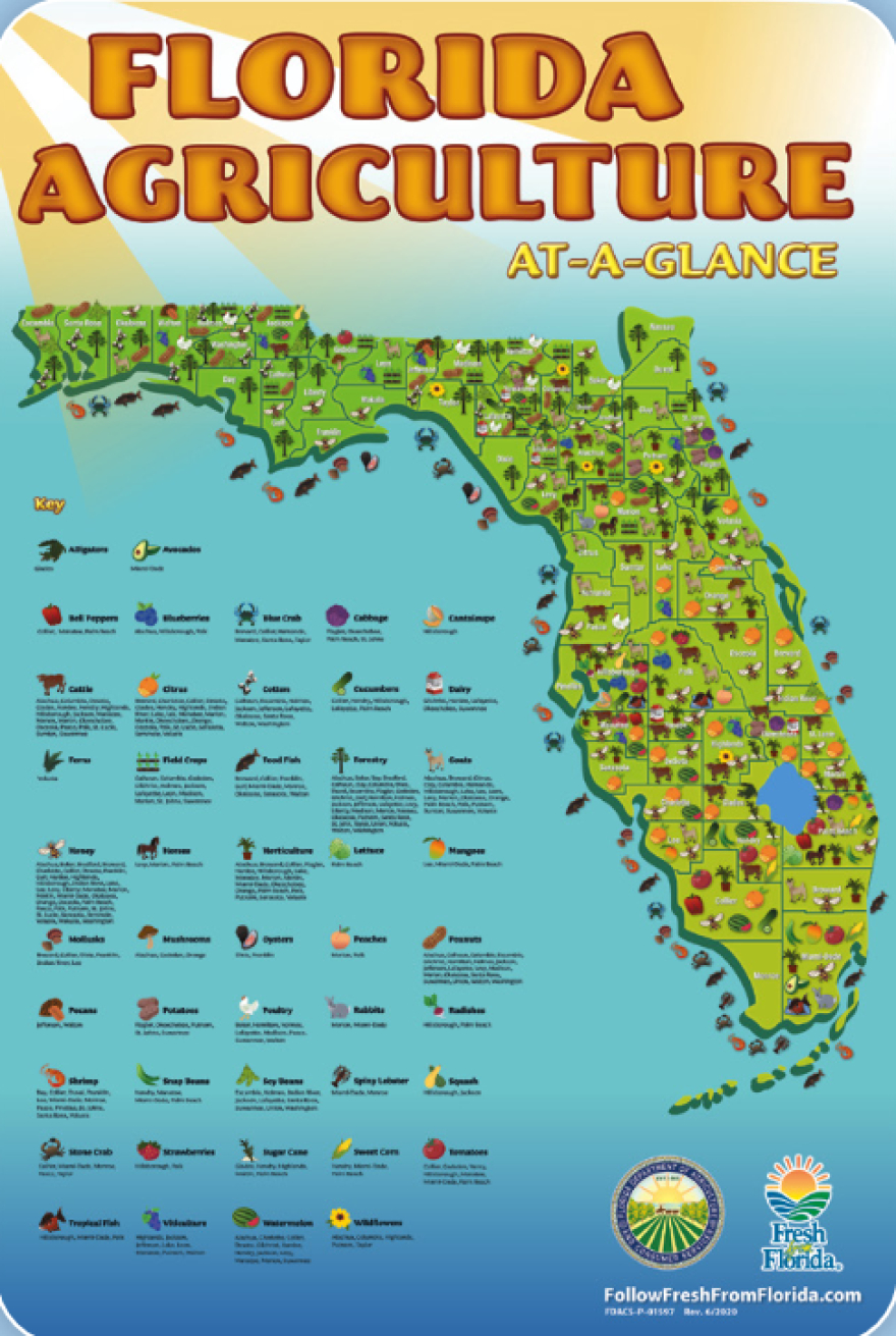 Ag Leaders To Discuss Florida&amp;#039;S Natural Resource Priorities At regarding Natural Resource Map of Florida