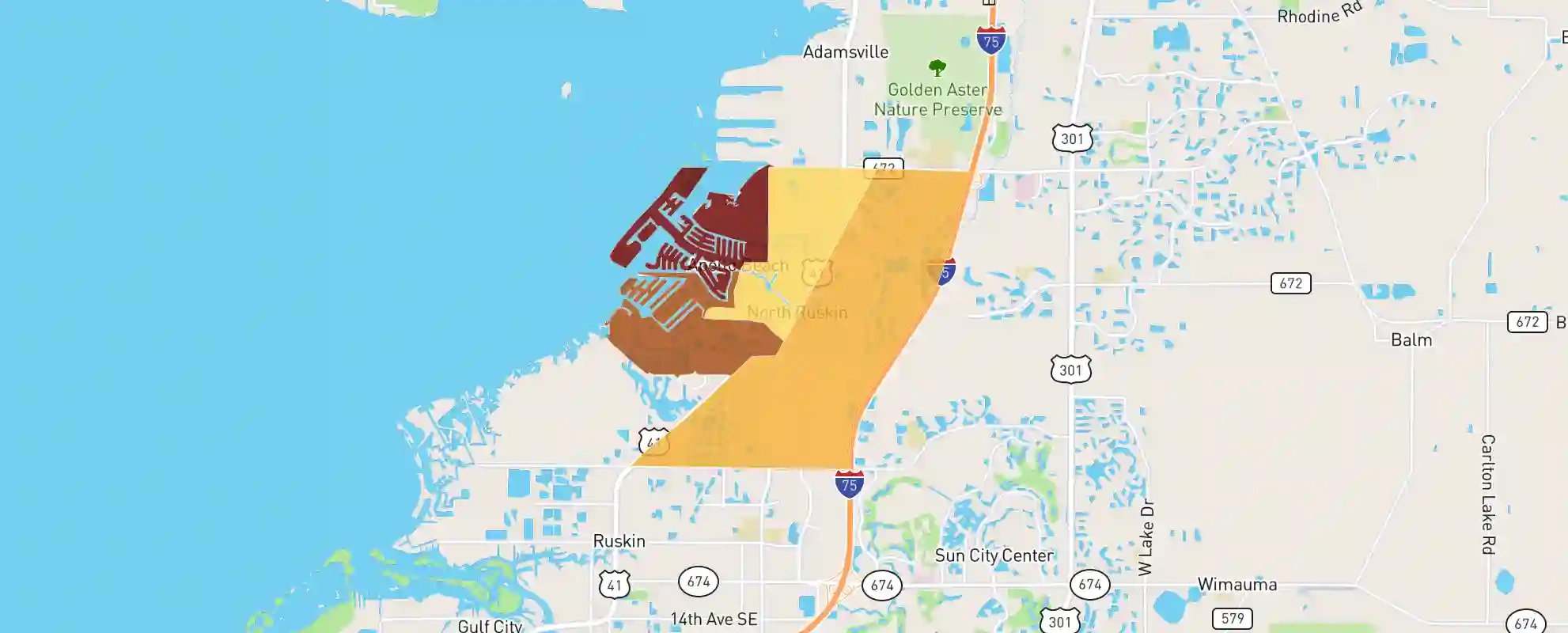 Apollo Beach, Fl - 33572 - Real Estate Market Data - Neighborhoodscout regarding Map Of Florida Apollo Beach