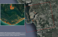 Aria Maps Damage In Fort Myers From Hurricane Ian | Nasa Jet pertaining to Map Of Hurricane Damage In Florida