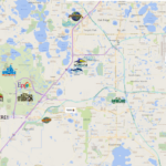 Attractions, Directions, Maps & Golf   Florida Getaway Within Disney World On Map Of Florida