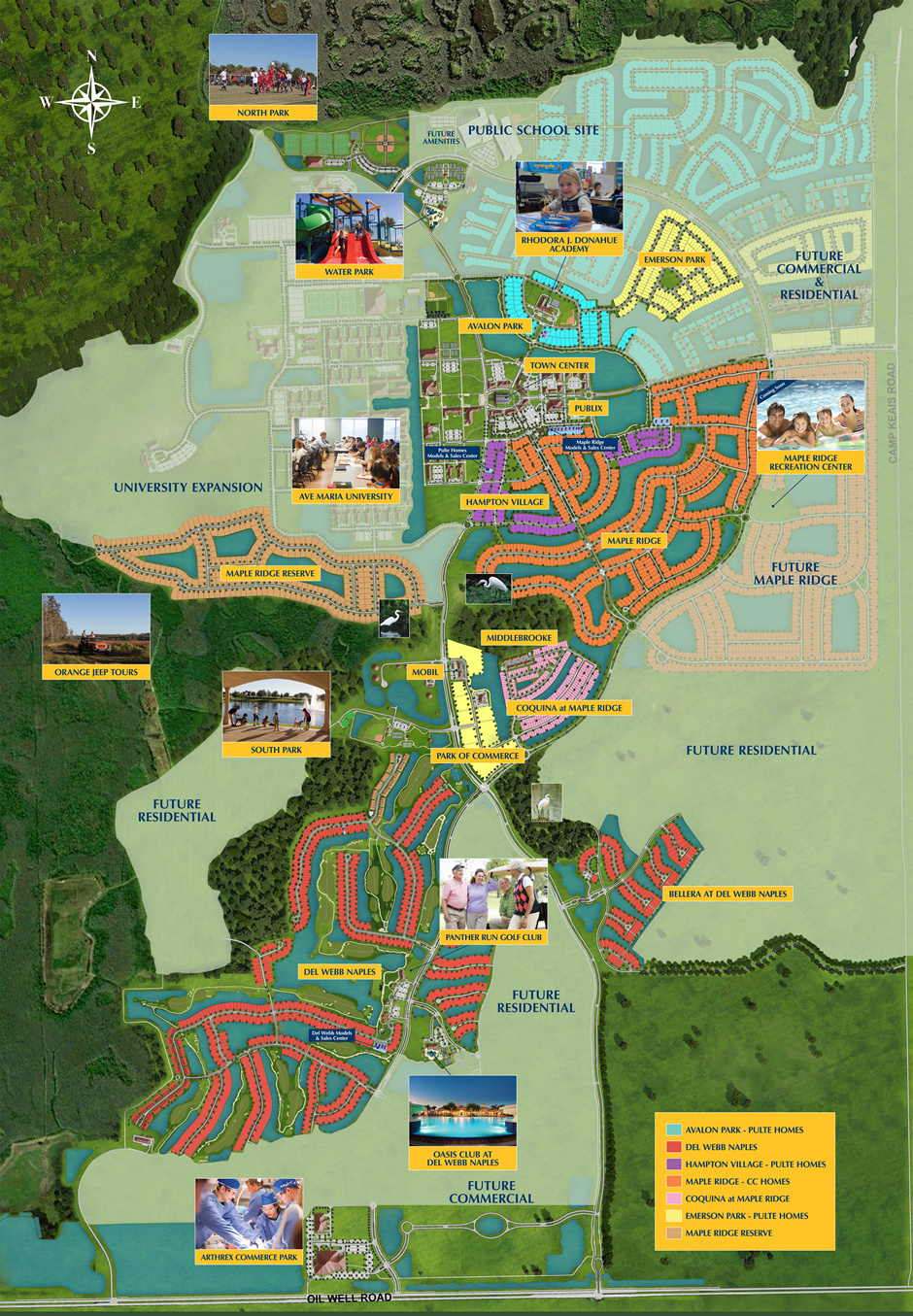 Ave Maria Maps | Ave Maria Living intended for Map Of Ave Maria Florida
