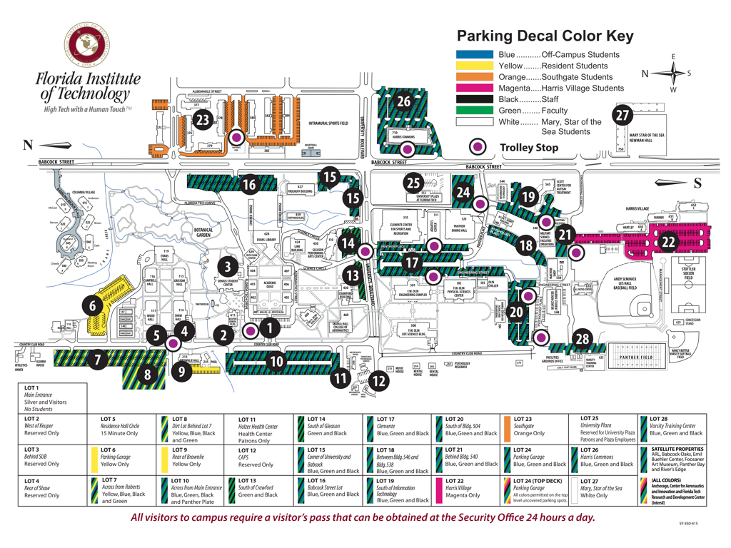 Bdfl: Meetings with regard to Florida Institute of Technology Map