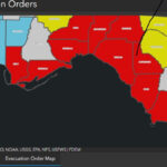 Big Bend And Coastal Areas See Mandatory Evacuations Ahead Of For Map Of Evacuations In Florida