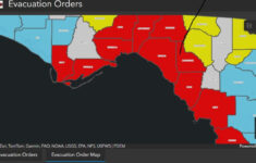 Big Bend And Coastal Areas See Mandatory Evacuations Ahead Of for Map of Evacuations in Florida