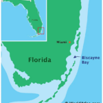 Biscayne Bay   Worldatlas Within Map Of Biscayne Bay Florida
