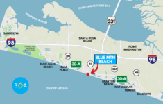Blue Mountain Beach Access Opens To The Public After Major Repairs within Map of Blue Mountain Beach Florida