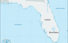 Boca Raton | Florida, Map, Population, &amp; Facts | Britannica inside Map of Florida with Boca Raton