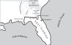 Boundaries Of Georgia - New Georgia Encyclopedia with regard to Map Of Georgia And Florida Border