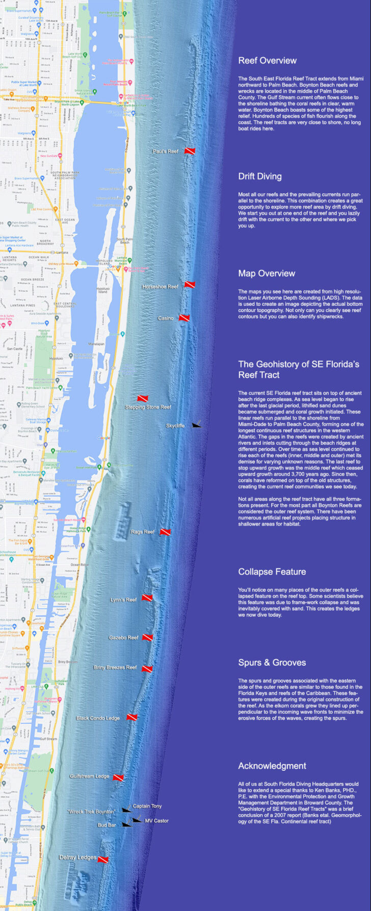 Map of Boynton Beach Florida