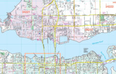 Bradenton &amp; Manatee County, Fl Wall Mapkappa - The Map Shop throughout Bradenton Fl Map Of Florida