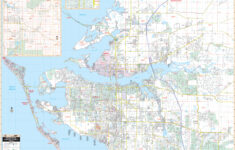 Bradenton &amp; Manatee County, Fl Wall Mapkappa - The Map Shop within Bradenton Fl Map of Florida