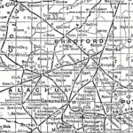 Bradford County, 1902 Within Map Of Bradford County Florida