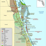 Brevard County Map, Florida Within Map Of Florida Showing Titusville