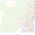 Broward County, Florida Zip Codes Map For Zip Code Map Of Broward County Florida