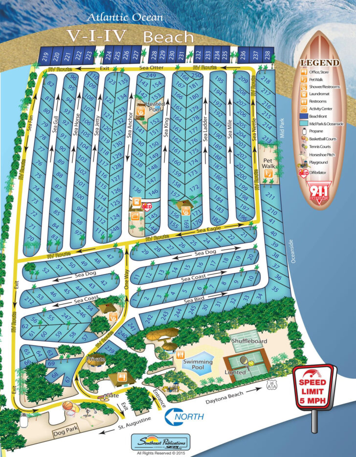 Map of Hotels in St Augustine Florida