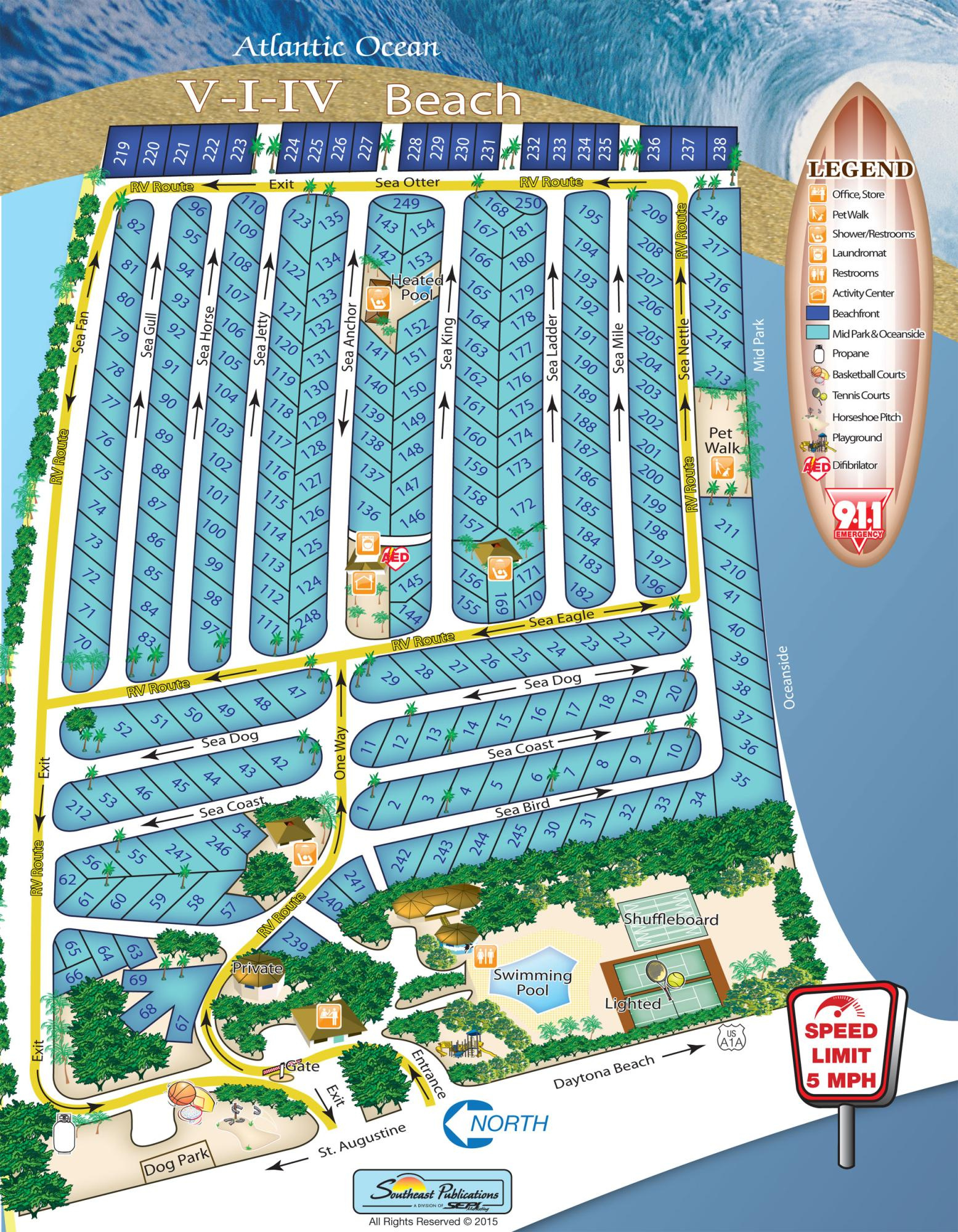 Bryn Mawr Ocean Resort for Map of Hotels in St Augustine Florida