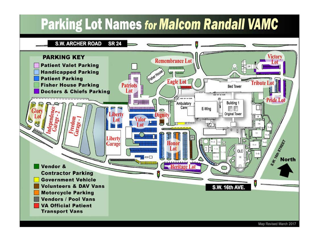 Campus Map | Va North Florida/South Georgia Health Care | Veterans with Map Of Va Hospitals In Florida
