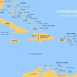 Caribbean Map | Free Map Of The Caribbean Islands With Map Of Florida And Caribbean Islands