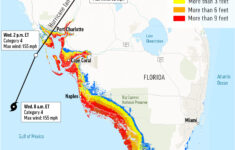 Catastrophic' Hurricane Ian Pummels Florida - E&amp;E Newspolitico within Storm Surge Map Of Florida