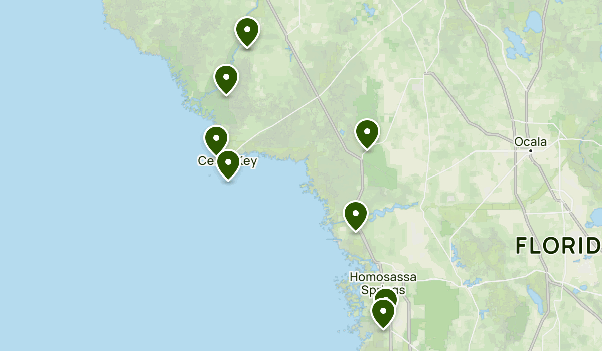 Cedar Key Florida | List | Alltrails inside Map Of Florida Cedar Key