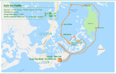 Cedar Keys – Scale Key Paddle Guide | Florida Paddle Notes intended for Map Of Florida Cedar Key