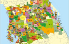 Central Florida Zip Code Map within Map of Central Florida Zip Codes
