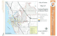 City Of Venice Map National Register Of Historic Places - Venice with regard to City Map Of Venice Florida