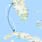 Clearwater To Cuba   Avalon Pontoon Boats Within Map Of Cuba To Florida