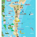 Cocoa Beach, Fl With Regard To Map Of Florida With Cocoa Beach