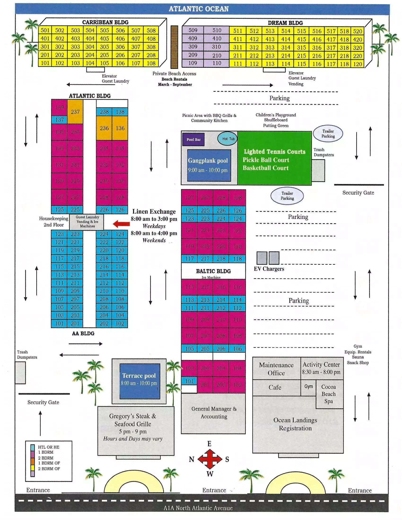Cocoa Beach Resort Map - Find What You Need pertaining to Map Of Hotels In Cocoa Beach Florida