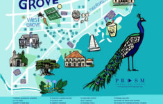 Coconut Grove Map Miami - Map Of Coconut Grove Miami (Florida - Usa) in Map of Coconut Grove Florida