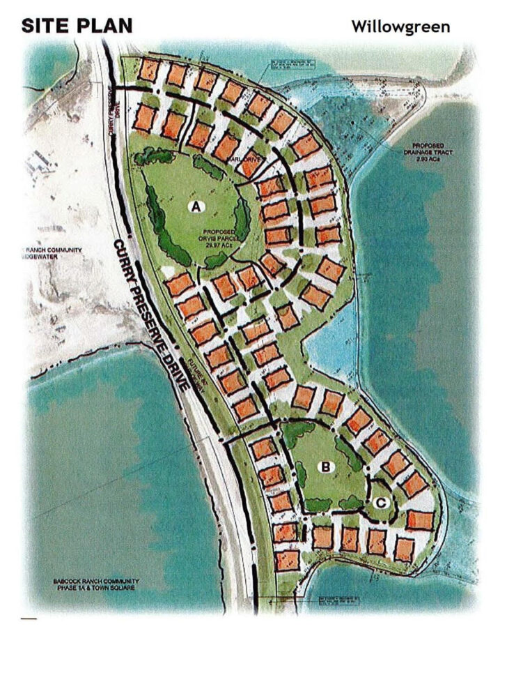 Map of Babcock Ranch Florida