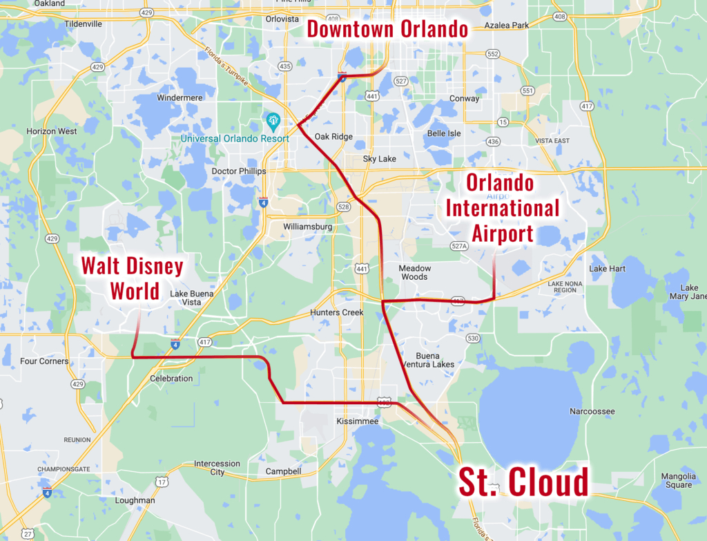 Community Spotlight: Saint Cloud, Florida with Map of Saint Cloud Florida