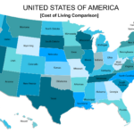 Cost Of Livingstate [2025 Ranking Comparison] Pertaining To Florida Cost Of Living Map
