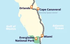 Cruising The Sunshine State – St. Augustine To Key West for St Augustine Fl Map of Florida