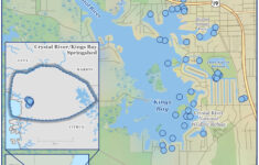 Crystal River/Kings Bay, Citrus County | Watermatters inside Map Of Florida Crystal River