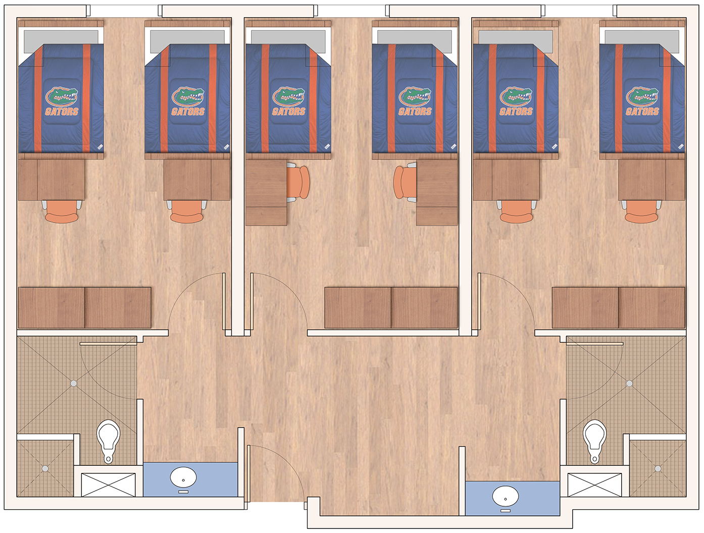 Cypress Hall | Housing &amp;amp; Residence Life regarding University Of Florida Dorm Map