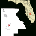 Datei:highlands County Florida Incorporated And Unincorporated In Map Of Florida Lake Placid