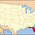 Datei:map Of Usa Fl.svg – Wiktionary With Regard To Florida On Map Of America