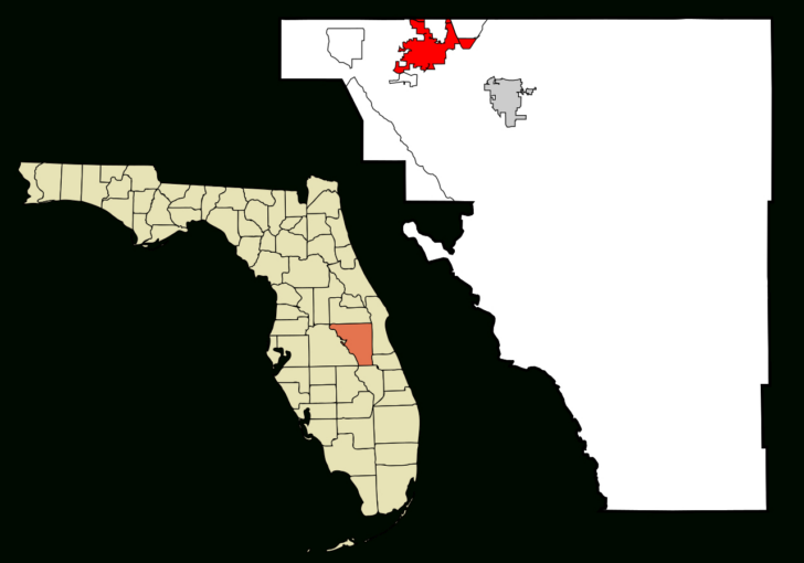 Kissimmee on Map of Florida