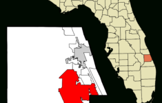Datei:st. Lucie County Florida Incorporated And Unincorporated within Map of Florida St Lucie