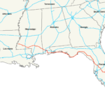 Datei:us 98 Map – Wikipedia Regarding Map Of Hwy 98 Florida