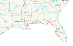 Datei:us 98 Map – Wikipedia regarding Map Of Hwy 98 Florida