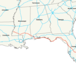 Datei:us 98 Map – Wikipedia Throughout Map Of Hwy 98 Florida