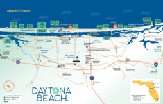 Daytona Beach Area Map | Attractions &amp; Things To Do In Daytona within Map Of Florida Daytona Beach