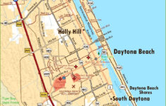 Daytona Beach Area Road Map - Ontheworldmap inside Street Map Of Daytona Beach Florida
