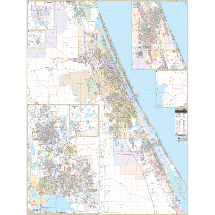 Map of Daytona Beach Florida