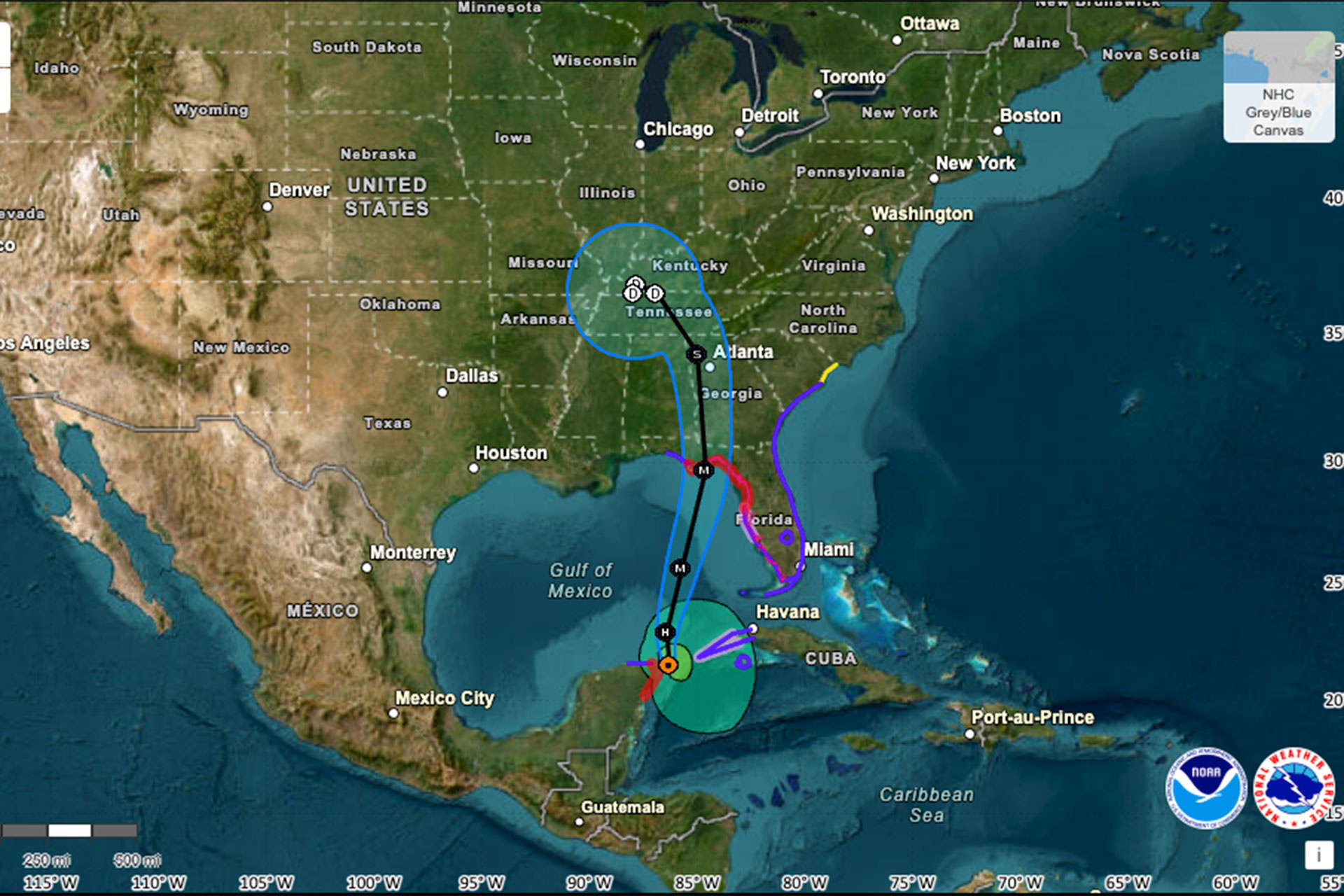 Deadly Hurricane Helene Closes Schools In Multiple States Amid regarding Map of Florida Hurricane Helene