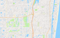 Delray Beach – Modern Atlas Vector Map | Boundless Maps in Street Map of Delray Beach Florida